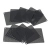 10PCS 90mm Black Computer PC Cooler Fan Dustproof Mesh Plastic