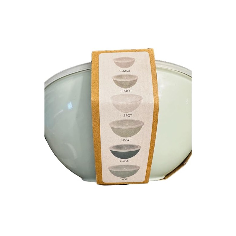 6 PIECE BOWL SET WITH LIDS