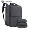 LOVEVOOK Fall TSA-Approved Expandable Carry-on Travel Backpack with 3 Packing