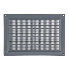 Steinberg14 Grey Ventilation Grille 250 x 170 mm - Plastic Exhaust Grille - Rectangular Grille for Indoor Mounting - Ventilation Grille for Wall and Ceiling
