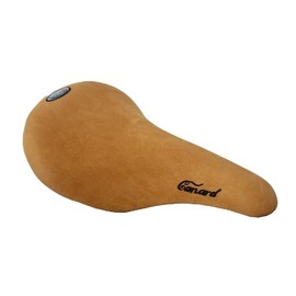 Selle Montegrappa Bicycle Saddle Genuine Suede Leather Vintage Canard Brown - Made in Italy