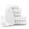 Baltic Linen Pure Elegance Turkish Cotton 6-Piece Towel Set Smoke
