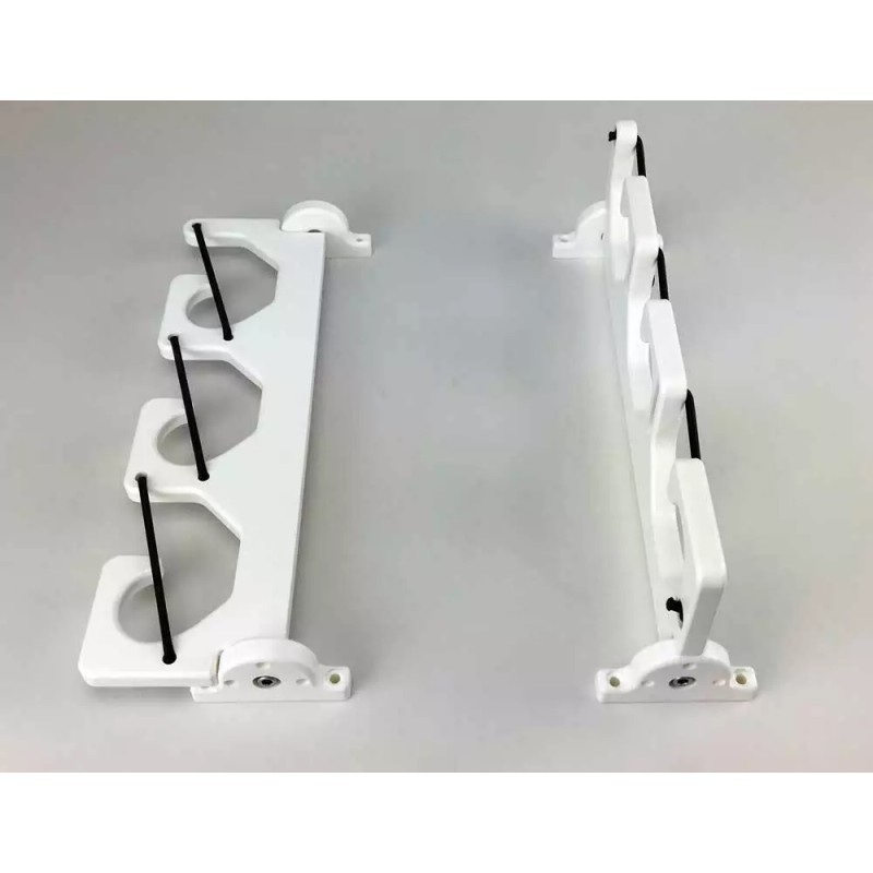 Oobjek 3 Fishing Rod Pole Reel Folding Holder Gunwale Boat