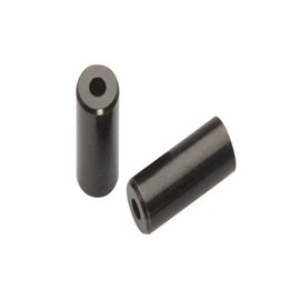 Jagwire Open Copper Gear End Cap Casing Black 4 mm 50 Pieces