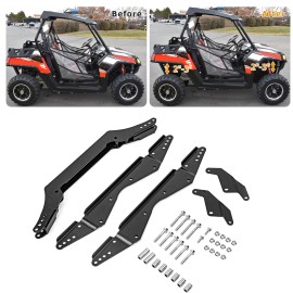 WSAYS 2''-3" Front Rear Full Lift Kit Heavy Duty Bracket Fit 09-14 Polaris RZR S 4 800