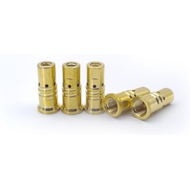 5PK Gas Diffuser 206195 1/8" Fits Miller Spoolmatic 15A 30A Pro & XR Series & Roughneck C-Series Welding Gun Consumables