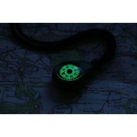 CMP-20 Compass Necklace. Rugged and reliable navigation aid with precision luminous dial. UK-made.