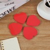 Evergreen Goods 12 Pads Red Heart Shaped Sticky Post Notes