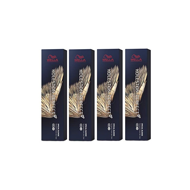 4 x Wella Koleston Perfect ME+ 12/96 Special Blonde Cendre