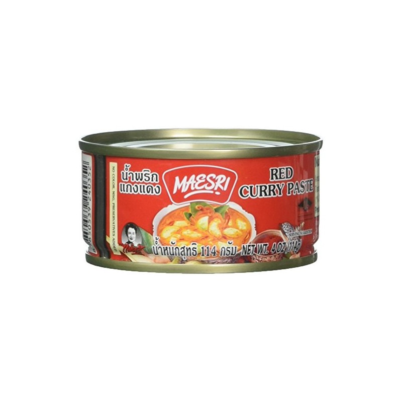 Maesri Thai red curry - 4 oz x 2 cans