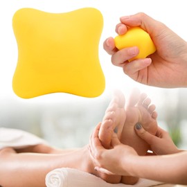 Stress Relief Balls, Hand Grip Strength Trainer, Finger Resistance, Rehabilitation Therapy Devices for Relieving Anxiety Tension (Yellow)