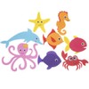 Sea Creature Foam Sticker Pieces 48 Count