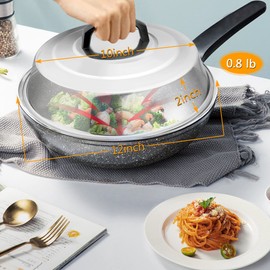 Cheese Melting Dome Set of 3, Leonyo 12" Metal Steam Basting Cover for Griddle Grill, Stainless Steel Griddle Accessories for BBQ Flat Top Kitchen Cooking Burger, Dishwasher Safe, Heat Proof Grip