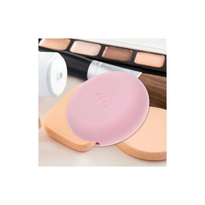 Beaupretty Estuche Portátil Para Maquillaje Caja De Polvo Soporte Para