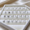 FIRSAUKI Backless Half Hoop Earrings Women