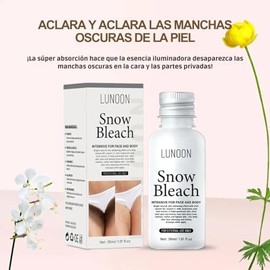 2 Cremas blanqueadoras de nieve, crema aclaradora de piel para axilas oscuras, rodillas, codos, lnea de bikini, crema blanqueadora de zona ntima...   