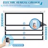 LopBast Screen 100" Motorized Projector Screen - Indoor and Outdoor