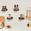 PHOENANCEE Small Floating Shelves for Wall, Set of 8, Wooden