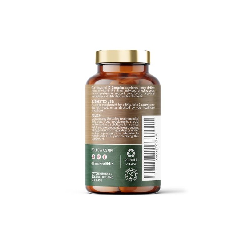 Vitamin K Complex | High Strength 6700ug Per Serving |