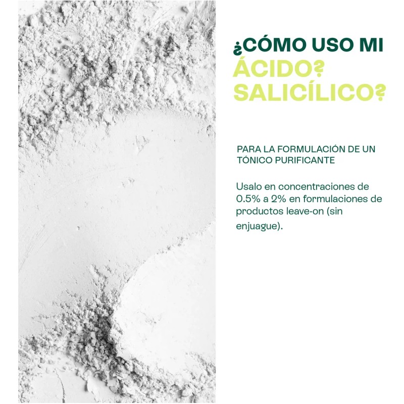 Acido Salicilico Usp Cosmetico Exfoliante Anti Acne 100