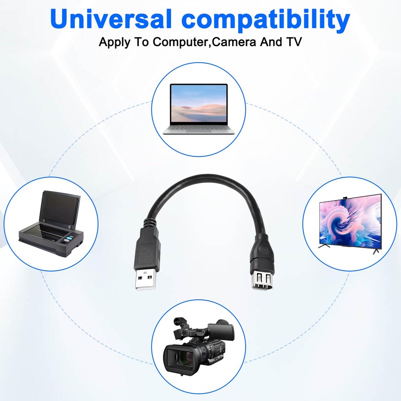 MEIRIYFA Firewire 1394 6 Pin to USB Adapter Cable, Firewire