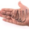 Dr.Fish 100 Pack Baitholder Fishing Hooks Octopus Circle Hooks Live