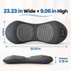 Lower Back Massager with Heat and Vibration – Contoured Design