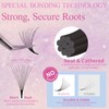 Lash Extension WAWITO 10D Premade Fans Eyelash Extensions 750pcs Pre