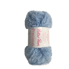 Peter Pan (Precious Chunky) by Wendy Wools 50g Soft Chunky Yarn Knitting/Crochet (3432 Blue)