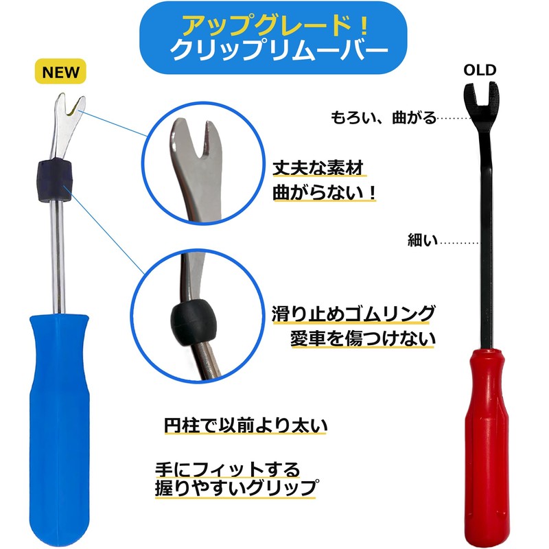 xuanli Subaru Universal Push Rivet Upholstery Removal Tool Set -