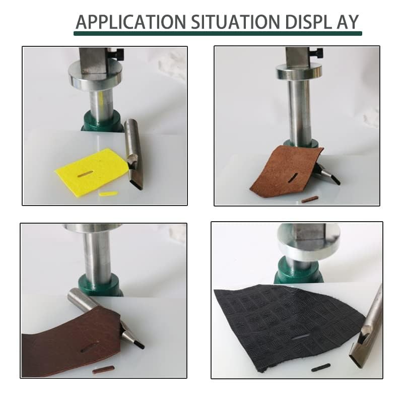 Multi-Function Hand Press and Hole Punch Machine for Stamping Leather