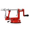 Apple Peeler Corer, Long lasting Chrome Cast Iron Apple Peeler