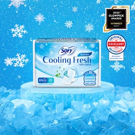 SOFY Cooling Fresh Sanitary Pads Set - Medium 26P