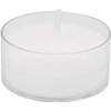 Root Candles 131015 Unscented Beeswax Blend Tealight Candles in Clear