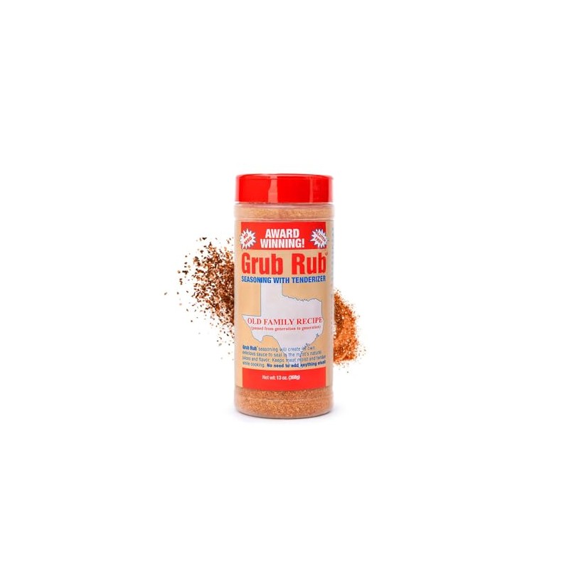 Grub Rub BBQ Blend – Award-Winning Seasoning Family Recipe For