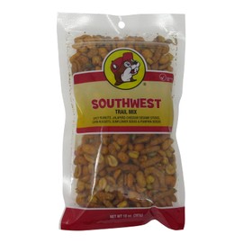 Buc-ee's Southwest Trail Mix in a Resealable Bag, Cholesterol Free, One 10 Ounce Bag