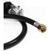 3 Feet Propane Regulator Hose with Propane Tank Gauge Universal