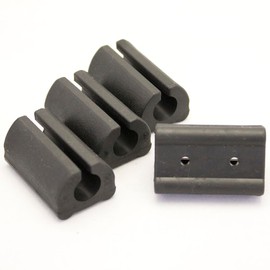 WAKI EC-020 Circle Leg Cap Non-Slip Grip (M, Black))