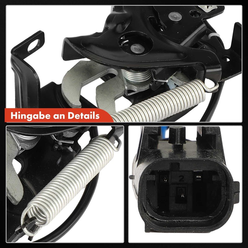 Frankberg Bonnet Lock Front Left Compatible with X1 F48 sDrive18i