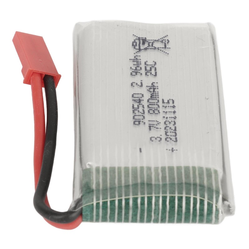 3.7V 800mAh LiPo Battery Rechargeable Drone Lithium Battery With JST