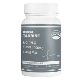 Lifetocol Taurine 1000mg Max, 1 unit / 라이프토콜 타우린 1000mg 맥스, 1개