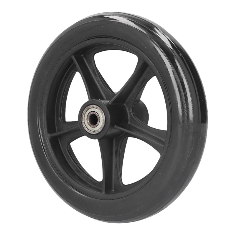 Wheelchair Wheel Replacement 16cm PU Walker Caster Accessory with Ball