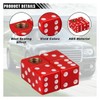 4PCS Dice Tire Valve Stem Caps, Universal Tire Valve Stem