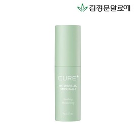 김정문알로에 큐어 2X크림 수분 스틱밤 9g Kim Jeong-mun Aloe Cure 2X Cream Moisture Stick Balm 9g