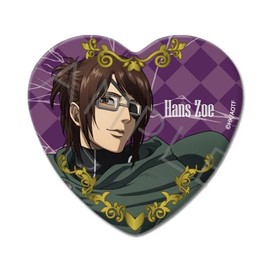 TV Anime Attack on Titan The Final Season [Hanji] Vol. 10 Heart Shaped Can Badge NF