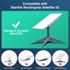 Starlink Ethernet Adapter for Starlink Rectangle Dish Satellite Internet V2,