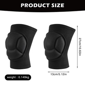 Leogony 1 Pair Knee Pads Work for Women/Men, Collision Avoidance Kneepads for Sports, Skating, Gardening