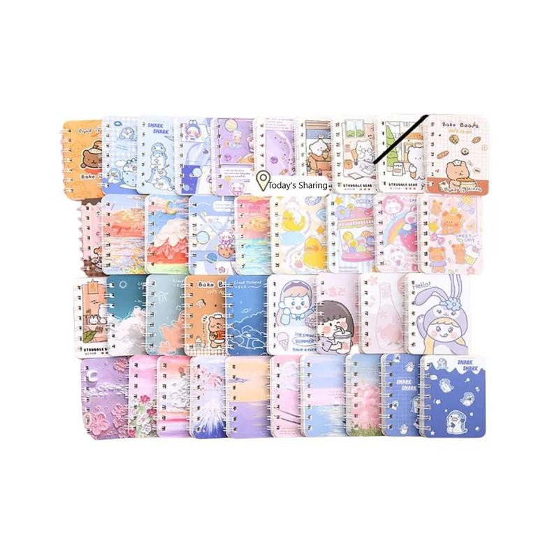 A7 Fresh and Cute Mini Notebook,Coil Notebook,Office Notebook,School Notebook -