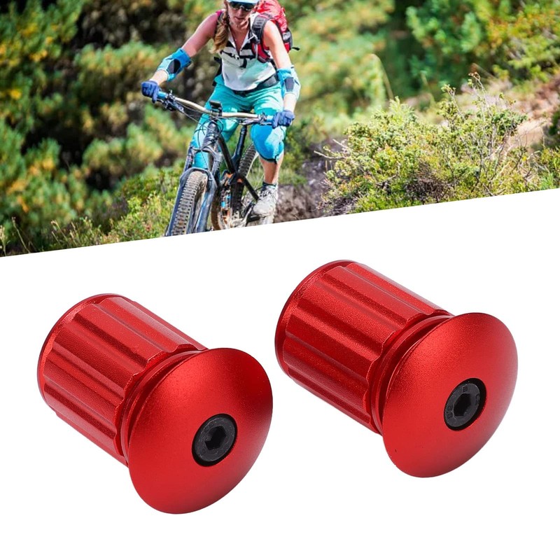 Lwuey Bicycle Pole End Plugs, Adjustable Bicycle Extension Plugs, Handlebar