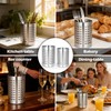 ZLMTZDJD 2PCS Stainless Steel Utensil Holder and Utensil Drying Holder,